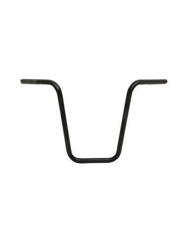 GUIDON NOIR BRILLANT CINTRES 16" (40CM) BASE ÉTROITE