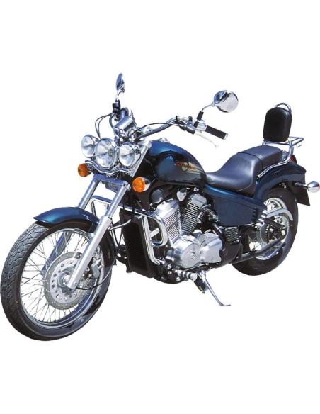 PROTETOR DE MOTOR 30MM PRETO PARA HONDA VT 600 SHADOW