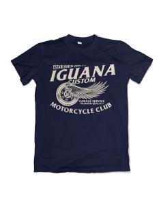 Comprar Camiseta Premium Azul Navy Motorcycle Club Icc a precio de oferta