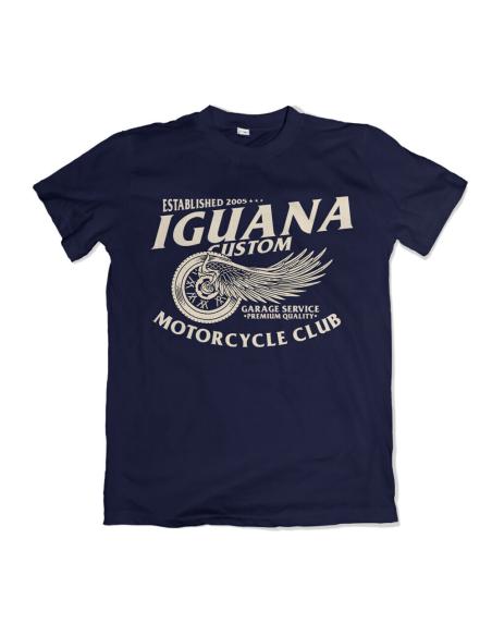 NAVY TSHIRT PREMIUM MOTORCYCLE CLUB ICC