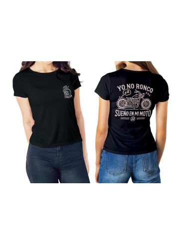 ???? T-SHIRT RÊVES DE MOTO - CLUB DE LA CAMISETA (VERSION FÉMININE) ????
