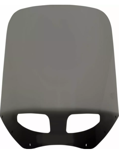 PARA-BRISA ROAD WARRIOR PRETO FUMÊ VENTILADO 17" PARA CARENAGENS WARRIOR DA MEMPHIS SHADES