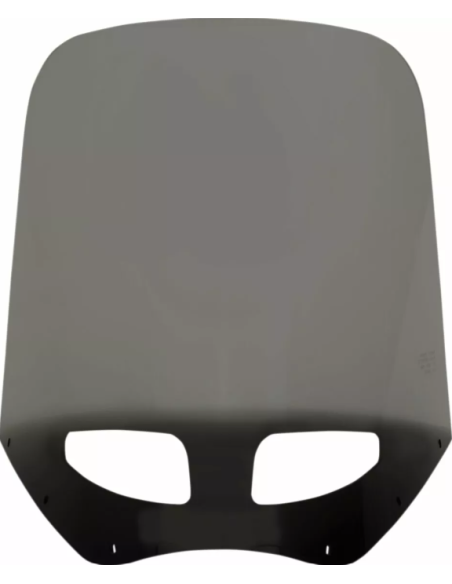 PARE-BRISE ROAD WARRIOR NOIR FUMÉ 17" AVEC VENTILATION POUR CARENAGES WARRIOR DE MEMPHIS SHADES