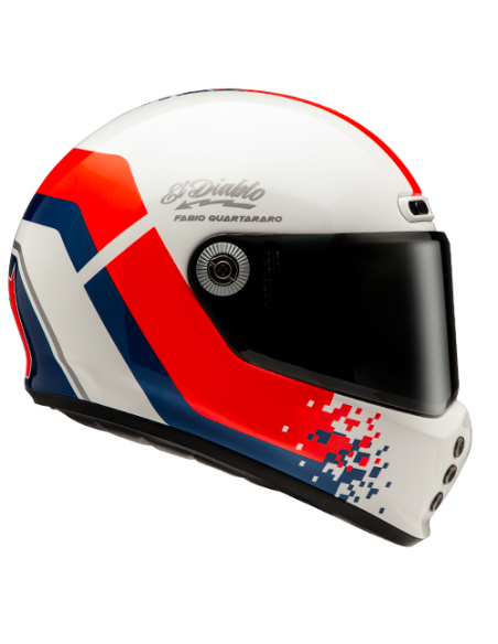 Acquista Casco Hjc V10 Fq20 Retro Mc21 – Design Ispirato a Fabio Quartararo a prezzo scontato