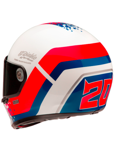 Acquista Casco Hjc V10 Fq20 Retro Mc21 – Design Ispirato a Fabio Quartararo a prezzo scontato
