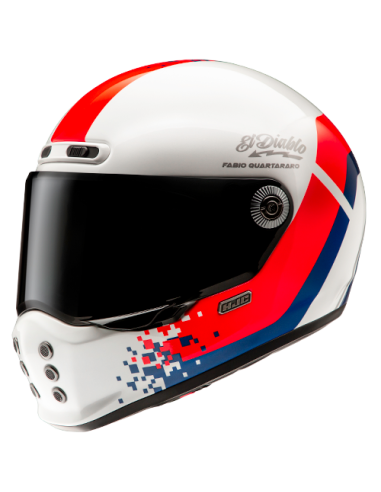 CAPACETE HJC V10 FQ20 RETRO MC21 – INSPIRADO EM FABIO QUARTARARO