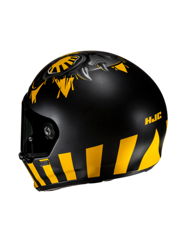 Compra Casco Hjc V10 Crania Mc3Sf – Design Aggressivo in Nero Opaco e Giallo a prezzo scontato