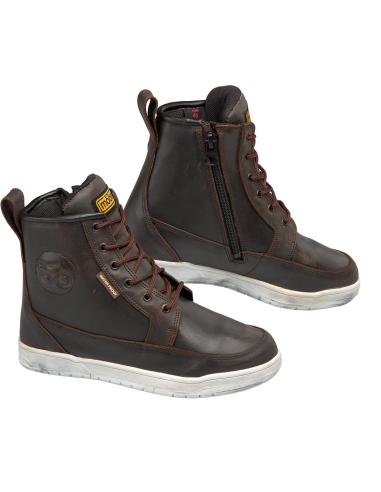 MOORE COMFORT BOOTS – DARK BROWN, CLASSIC STYLE WITH SIDE ZIPPER