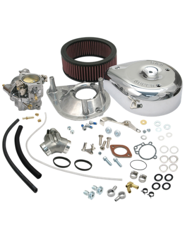 Acquista Kit Carburatore Completo Super E S&S Sportster 1991 Al 2003 a prezzo scontato