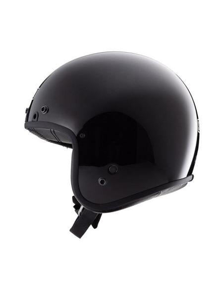 CAPACETE JET SIMPSON CHOPPER PRETO BRILHANTE