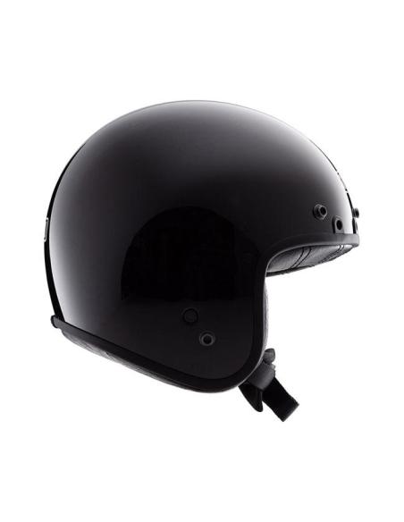 Acquista Casco Jet Simpson Chopper Nero Lucido a prezzo scontato