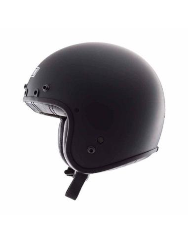 CASQUE JET SIMPSON CHOPPER NOIR MATE
