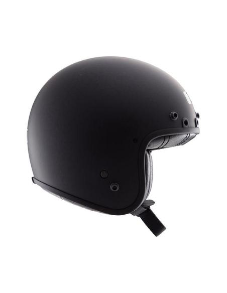 CASQUE JET SIMPSON CHOPPER NOIR MATE