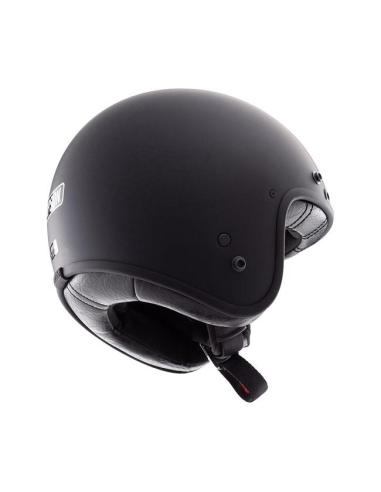 CASQUE JET SIMPSON CHOPPER NOIR MATE