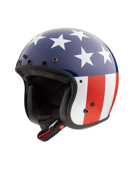 SIMPSON CHOPPER EZ AMERICA JET HELMET