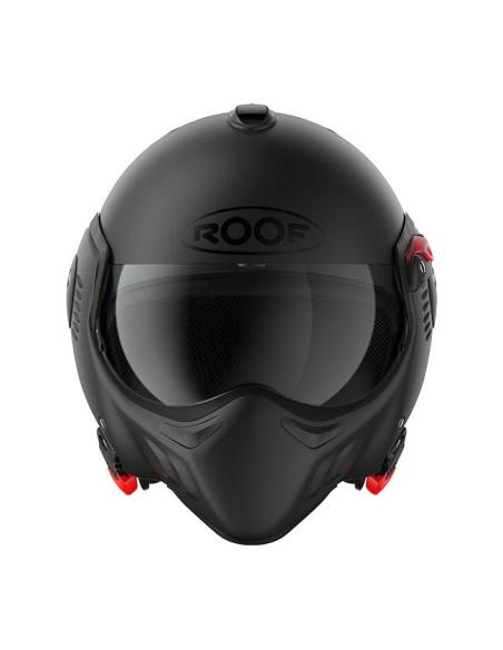 Comprar Casco Modular Roof Boxer Alpha Negro Mate a precio de oferta
