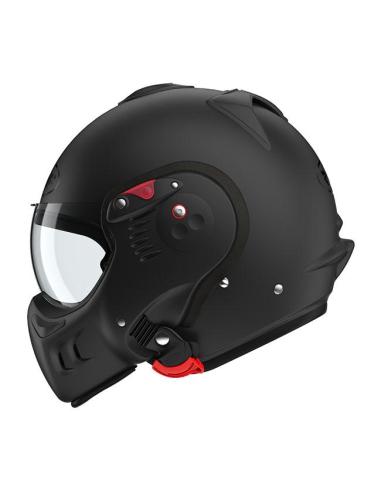 Comprar Casco Modular Roof Boxer Alpha Negro Mate a precio de oferta