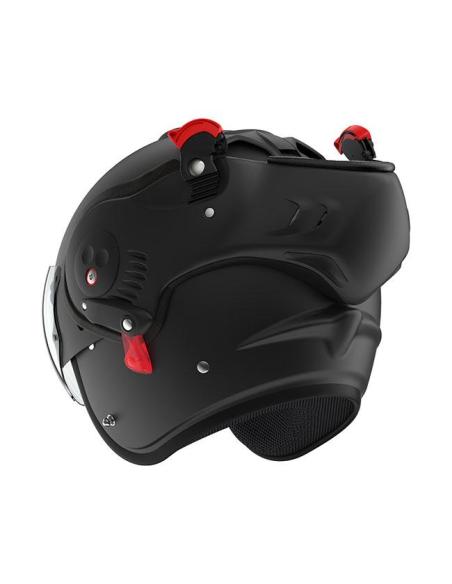 Comprar Casco Modular Roof Boxer Alpha Negro Mate a precio de oferta