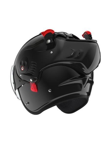 ROOF BOXER ALPHA GLOSS BLACK MODULAR HELMET