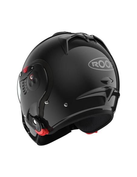 Comprar Casco Modular Roof Boxer Alpha Negro Brillo a precio de oferta