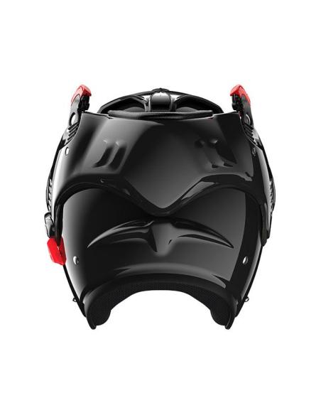 CAPACETE MODULAR ROOF BOXER ALPHA PRETO BILHANTE