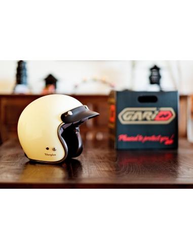 Comprar Casco Jet Fibra De Vidrio 22.06 Pequeño Y Ligero G02X - Crema a precio de oferta