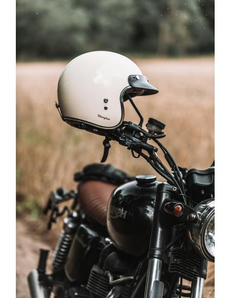 Acquista Casco Jet Fibra di Vetro 22.06 Piccolo e Leggero G02X - Crema a prezzo scontato