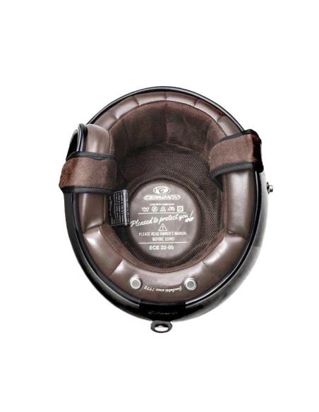 CAPACETE JET FIBRA DE VIDRO 22.06 PEQUENO E LEVE G02X - PRETO MATTE
