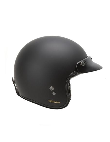 Comprar Casco Jet Fibra De Vidrio 22.06 Pequeño Y Ligero G02X - Negro Mate a precio de oferta