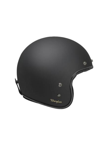CAPACETE JET FIBRA DE VIDRO 22.06 PEQUENO E LEVE G02X - PRETO MATTE
