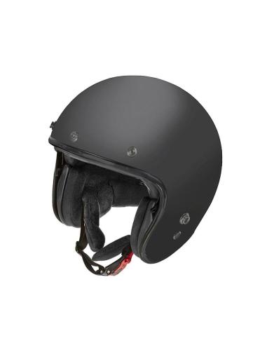 Comprar Casco Jet Fibra De Vidrio 22.06 Pequeño Y Ligero G02X - Negro Mate a precio de oferta