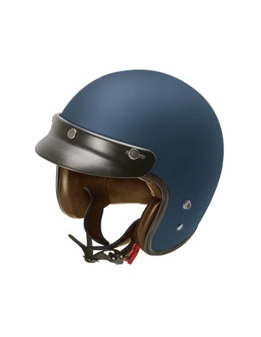 CASQUE JET FIBRE DE VERRE 22.06 PETIT ET LÉGER G02X -  DIRT MATT BLUE
