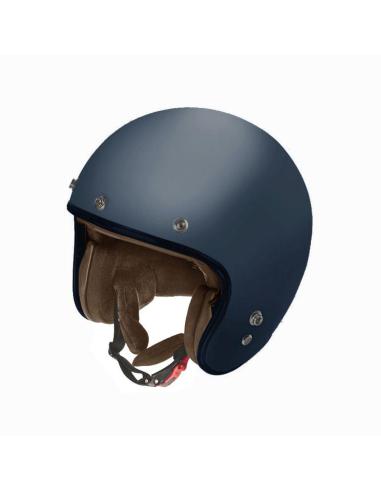 CASQUE JET FIBRE DE VERRE 22.06 PETIT ET LÉGER G02X -  DIRT MATT BLUE