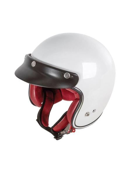 CASQUE JET FIBRE DE VERRE 22.06 PETIT ET LÉGER G02X -  PEARL WHITE