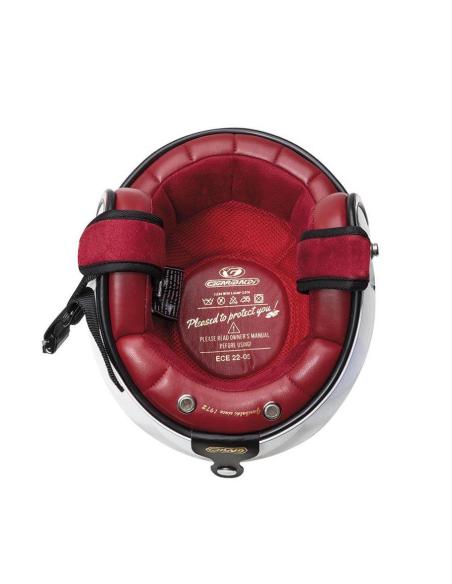 CASQUE JET FIBRE DE VERRE 22.06 PETIT ET LÉGER G02X -  PEARL WHITE