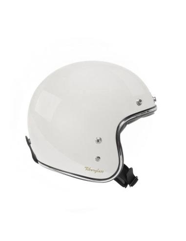 CASQUE JET FIBRE DE VERRE 22.06 PETIT ET LÉGER G02X -  PEARL WHITE