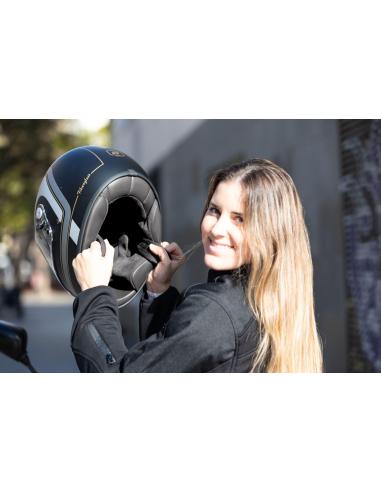 CASQUE INTÉGRAL FIBRE DE VERRE 22.06 SÉCURISÉ ET CONFORTABLE G07X - SEDONA BLACK MATT