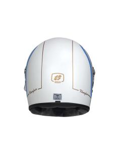 FULL FACE HELMET FIBERGLASS 22.06 SAFE AND COMFORTABLE G07X - SEDONA WHITE MATT 2