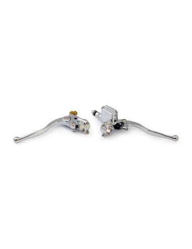 OLD SCHOOL CHROME PLATED KNOB KIT WITH 11/16" PUMP