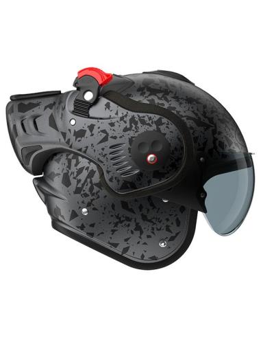 Comprar Casco Modular Roof Boxer Alpha Graphite a precio de oferta