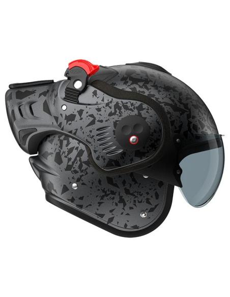 Comprar Casco Modular Roof Boxer Alpha Graphite a precio de oferta