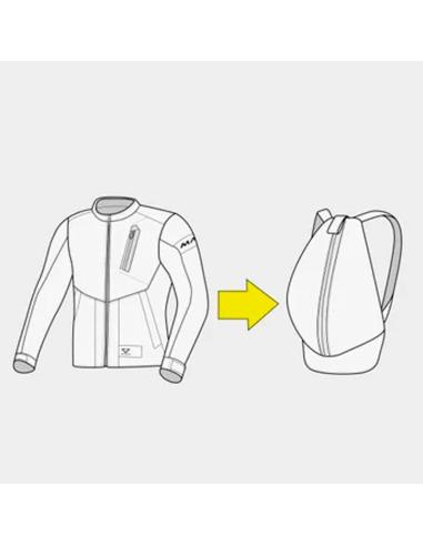 VESTE D’ÉTÉ TORIDO – CONVERTIBLE EN SAC À DOS POUR CASQUE ET PLUS