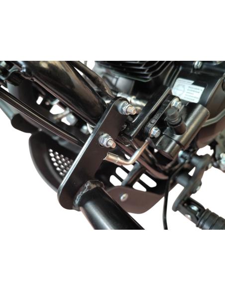 Comprar Defensa Negra Macbor Roadster 125 30Mm a precio de oferta