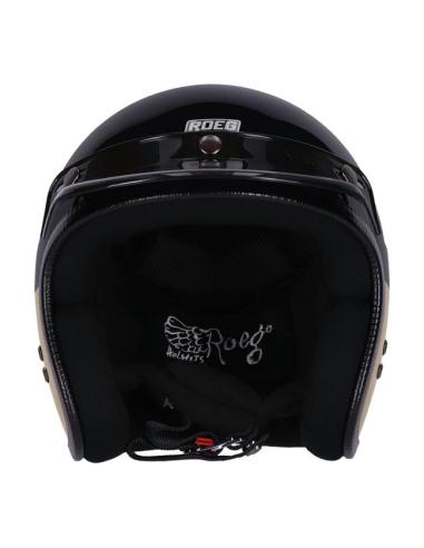 ROEG JETT CURBSTONE GOLD HELMET: ELEGANCE AND COMFORT FOR THE URBAN MOTORCYCLIST