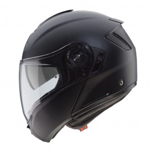 CASCO MODULARE IN FIBRA LEVO CABERG NERO OPACO 2