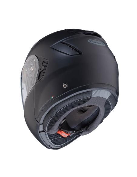 Casque Mod Mod Mod Mod Mod En Fibre De Caberg Le Levo Noir Mat | Prix Promo