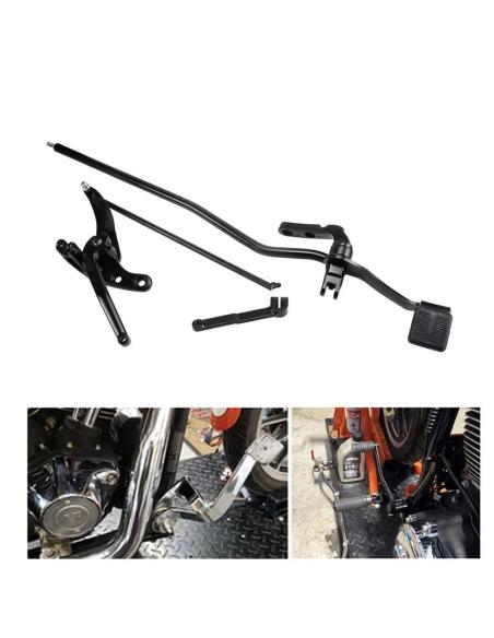 Kit De Comandos Avançados Preto Brilhante Harley Dyna 2006-2017 (Sem Pedaleiras)