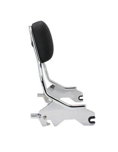 ENCOSTO SISSY BAR REMOVÍVEL HOLDFAST CROMADO PARA HARLEY LOW RIDER S / ST & SPORT GLIDE (2018-2023)