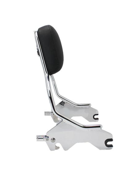 DOSSIER SISSY BAR AMOVIBLE HOLDFAST CHROMÉ POUR HARLEY LOW RIDER S / ST & SPORT GLIDE (2018-2023)
