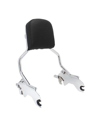 HOLDFAST QUICK-RELEASE CHROME SISSY BAR BACKREST FOR HARLEY LOW RIDER S / ST & SPORT GLIDE (2018-2023)